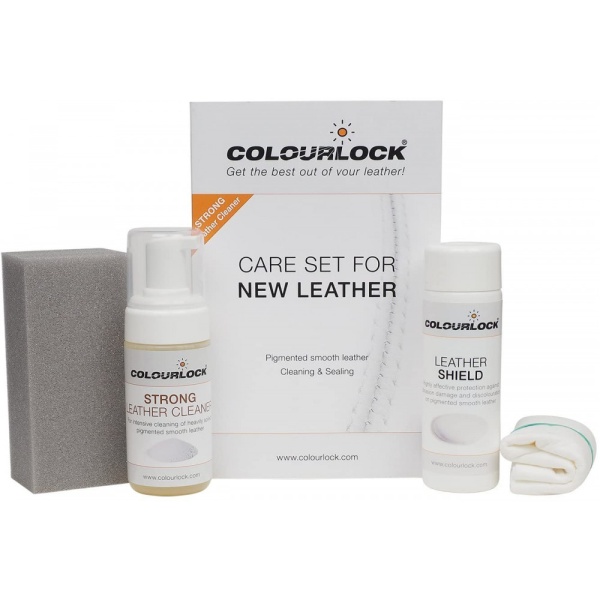 Colourlock Set Curatare & Protectie Piele Strong 125ML & Shield 150ML 66550